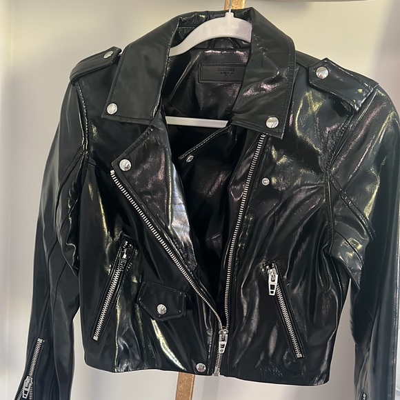 Blank NYC patent leather jacket - Picture 2 of 3